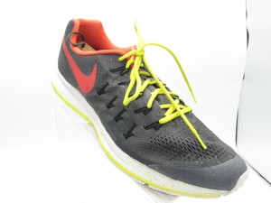 nike air pegasus 33 black red running shoes