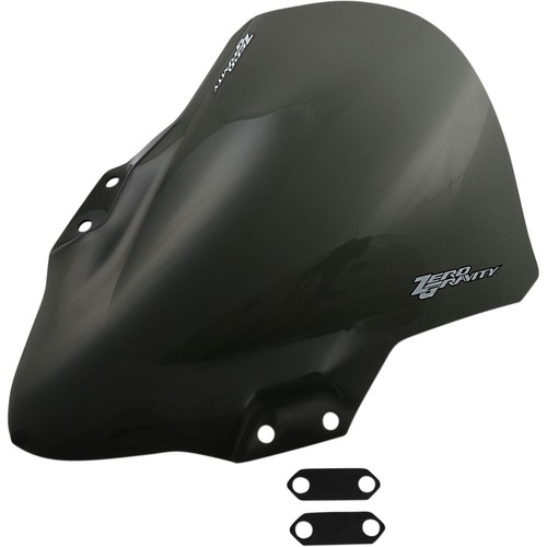 Zero Gravity Windshields Corsa Windscreen - Smoke - Ninja 400 24-283-02