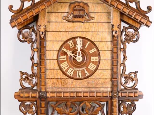 Reloj cucú Casita de la estación del tren 1885 nuevo