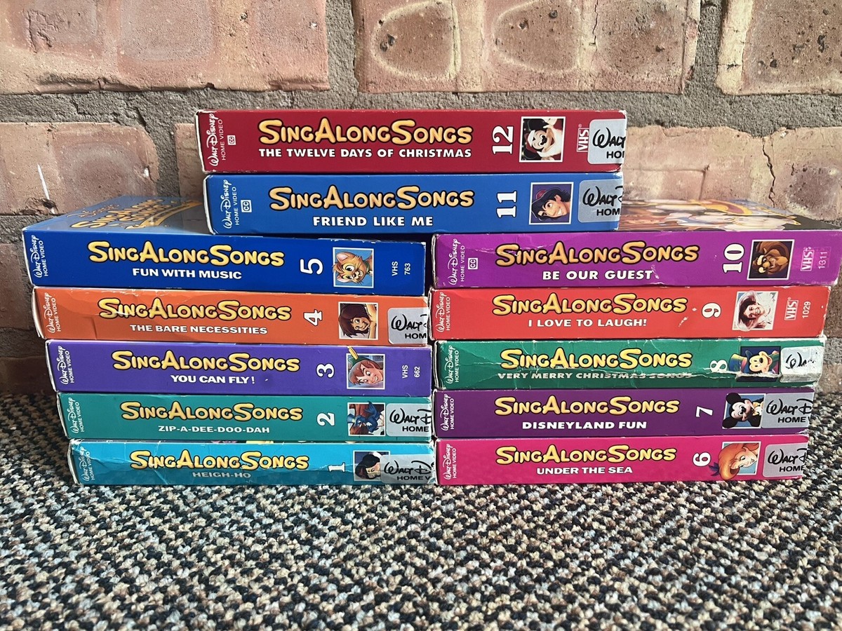 Disney's Sing Along! 1-12巻セット Disney English Sing Along! 12巻セット Disney World of
