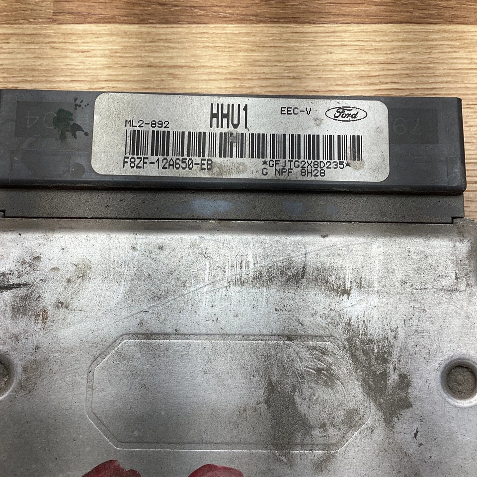 Computadora Ford Mustang 1994 1995 1996 1997 1998 motor OEM F8ZF-12A650-EB Foto 2 de 2