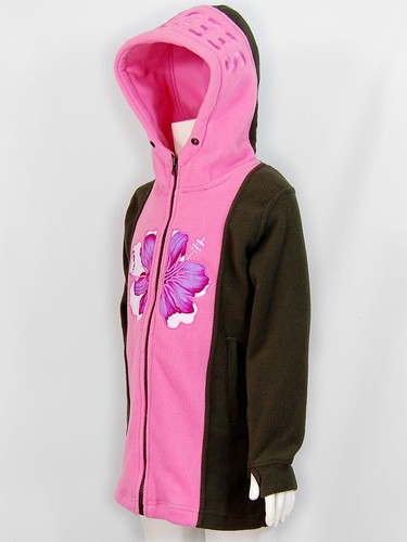 SEETERN niños capucha chaqueta de lana abrigo de lana sudadera de lana chicas en 116 - Imagen 24 de 31
