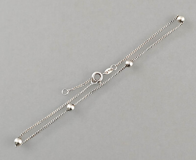 9425169-d Fußkettchen 925er Silber L25cm