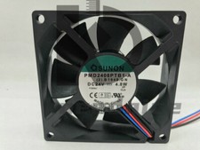 1 PCS SUNON Fan PMD2408PTB1-A DC 24V 4.8W 3-wire 8025 8CM inverter cooling fan