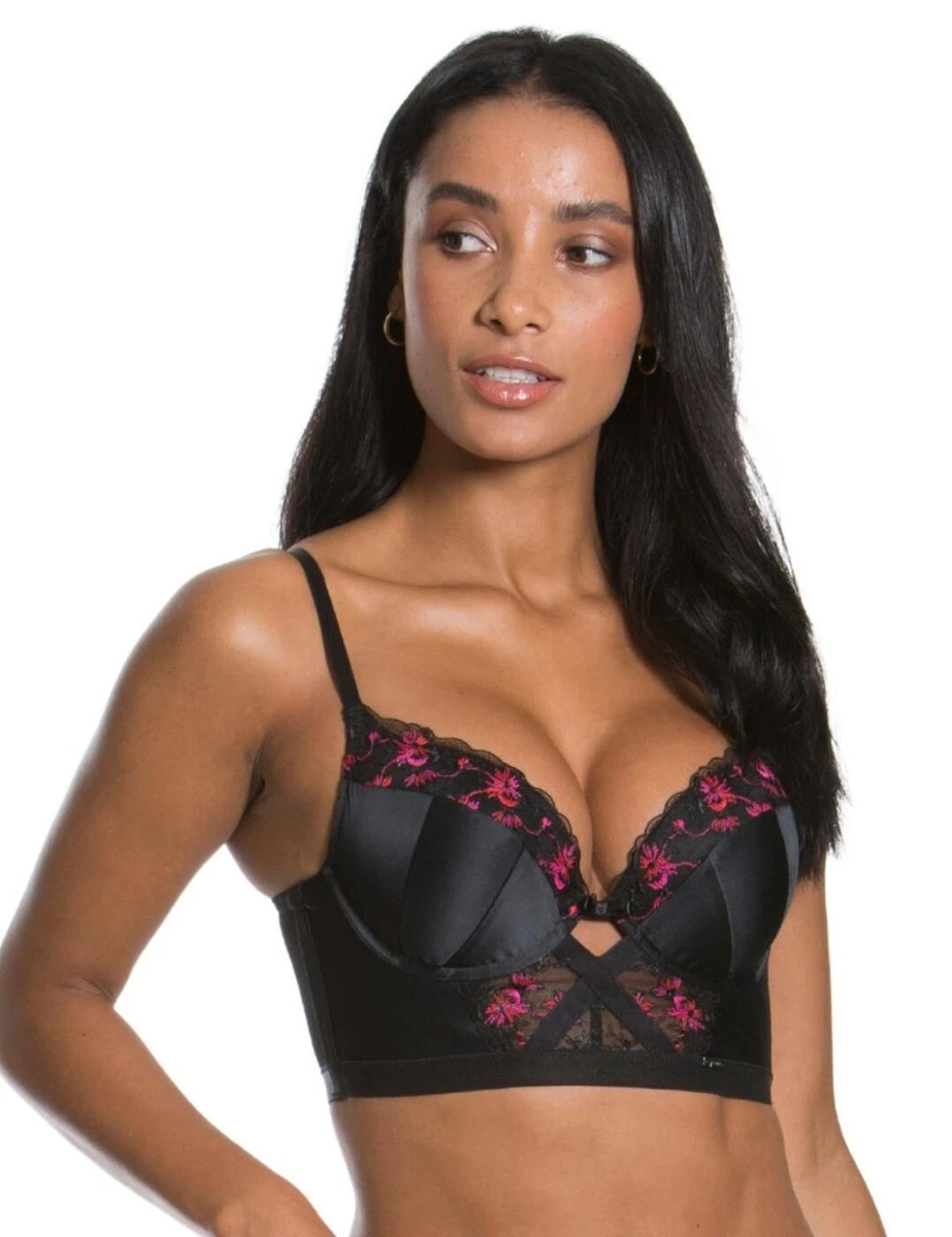 Gossard Superboost Lace Plunge Bra Pink