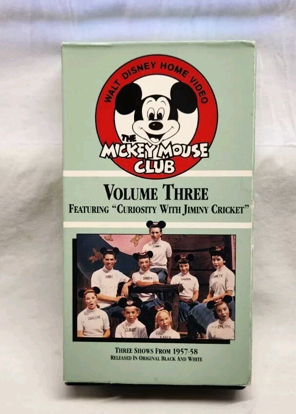 Walt Disney Mickey Mouse Club Volume Three VHS 1957-58 | eBay
