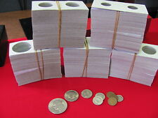 100- Assorted Size- 2X2 "-Cardboard/Mylar Coin Holders- Free shipping 
