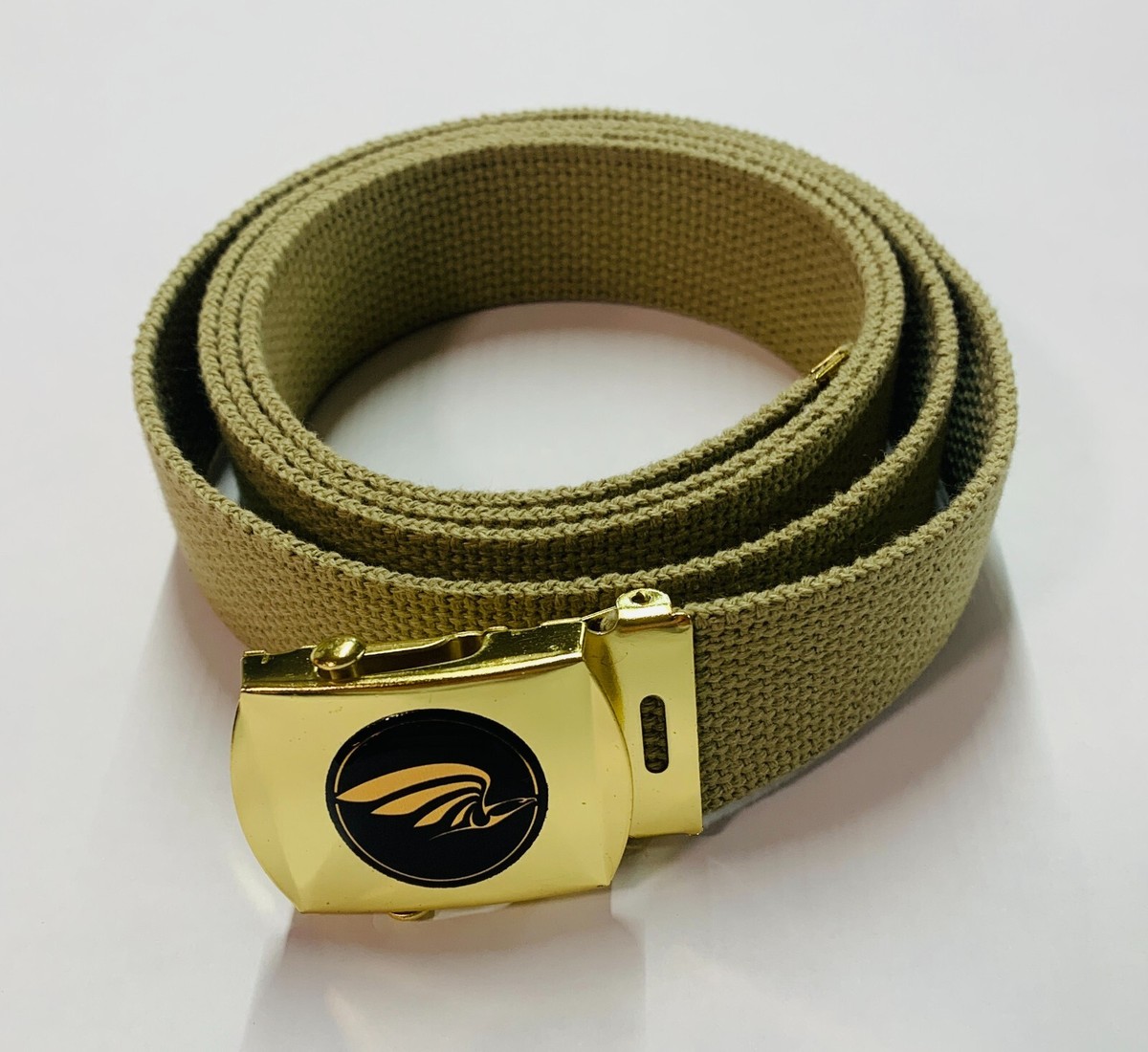 Gold Eagle Belt Buckle - military inspired ! Gold Eagle Belt Buckle - Etsy main image 3