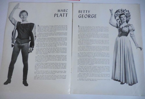 KISS ME KATE Souvenir Theatre Program (1950) + Tickets, Chicago Stagebill - Picture 3 of 11