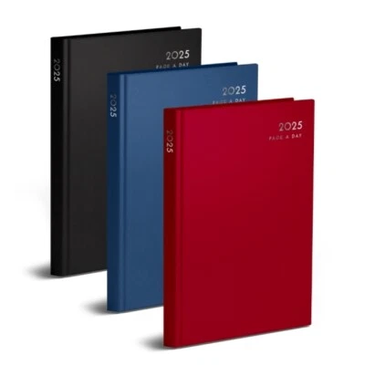 MARTELLO Outdated 2025 diaries Planner PAGE A DAY / WEEK TO VIEW HARDBACK
