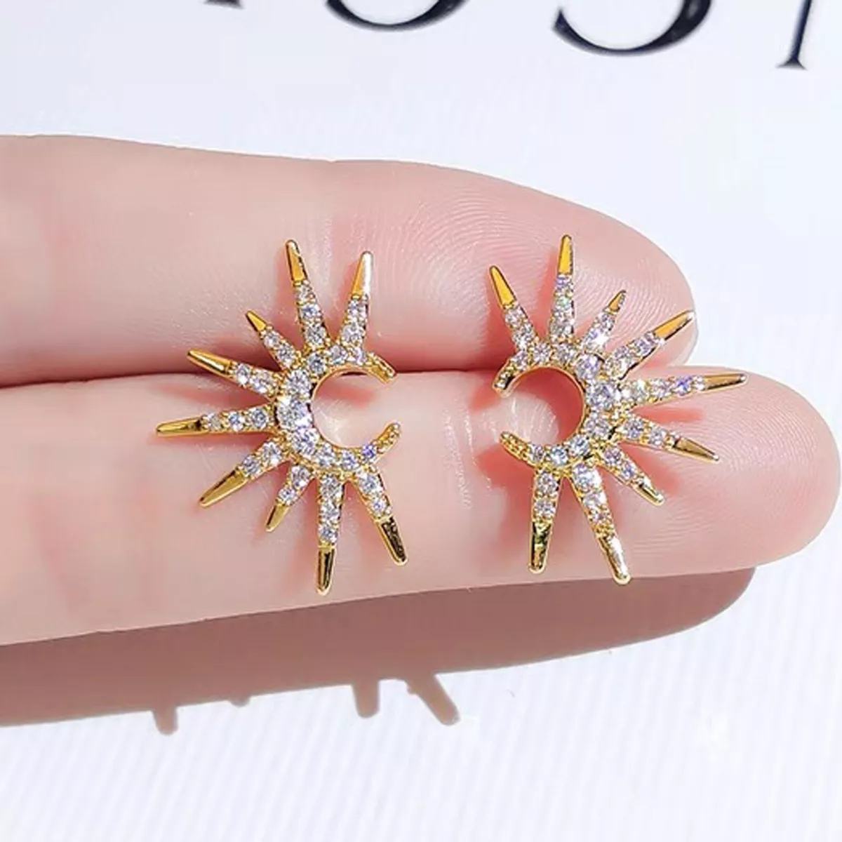 Moonsun pierced earrings outlet