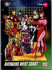 1992 Marvel Universe #176 Avengers West Coast
