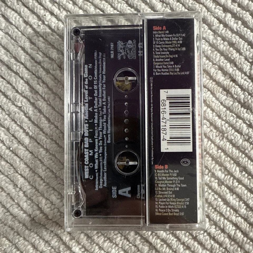 Master P Presents West Coast Bad Boyz Vol. 1 Anotha Level Of The Game - Image 2 of 4