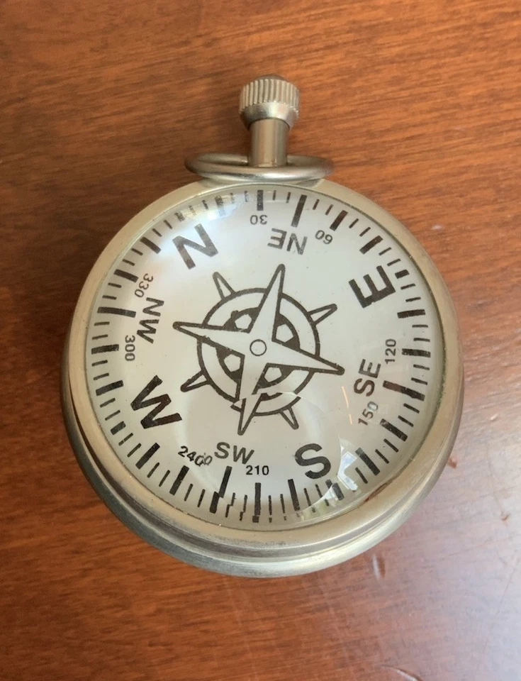 Caja Reloj Bola Vintage Estuche India Movimiento Miyota Cristal Transparente Único  Foto 4 de 4