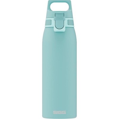 SIGG Trinkflasche aus Edelstahl 1.0L Shield One Glacier Türkis auslaufsicher