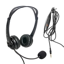 Spracht ZUM3500 Stereo 3.5mm and USB Dual Ear Universal Headset Mic 4244055