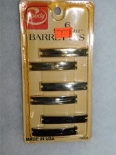RETRO GOODY STAY TIGHT BARRETTES ORIGINAL PACKAGE DOUBLE BAR  8903