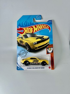 Hot Wheels Muscle Mania  18 Dodge Challenger SRT Demon Yellow 10/10 NEW 234/250