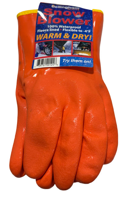 Insulated Gloves, Waterproof Double-dipped Pvc Coated Xl