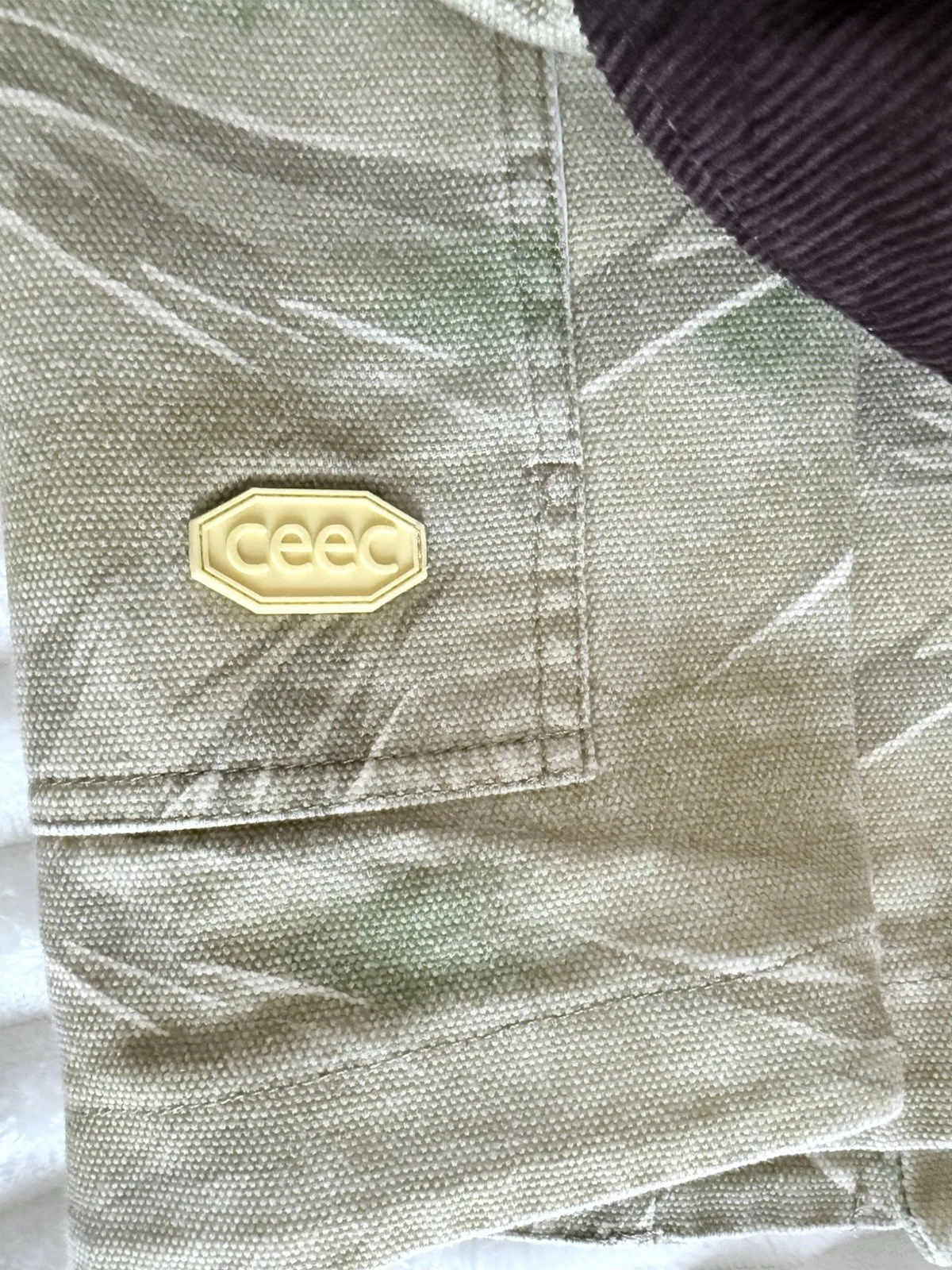 CEEC.LA luxury streetwear, Camouflage Beige Green Jacket 100% authentic, Small image 6