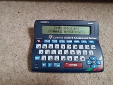 Seiko Concise Oxford Crossword Solver ER3600 Unboxed With Manual