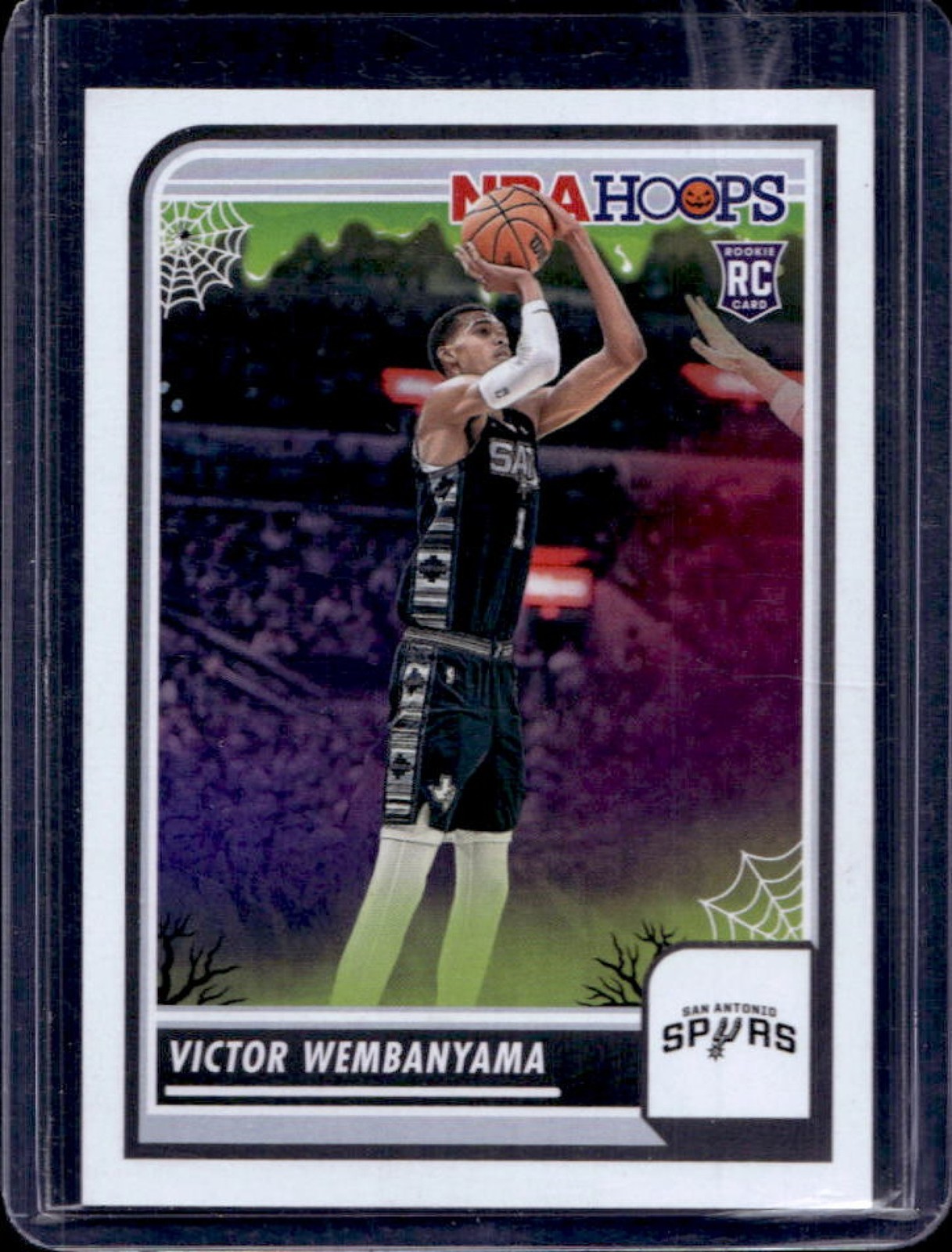 2023-24 Hoops Haunted Victor Wembanyama RC #108 Spurs