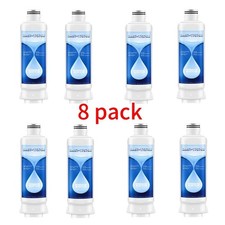 8 pk Refrigerator Water Filter Replacement for Samsung DA97-17376B, HAF-QIN/EXP