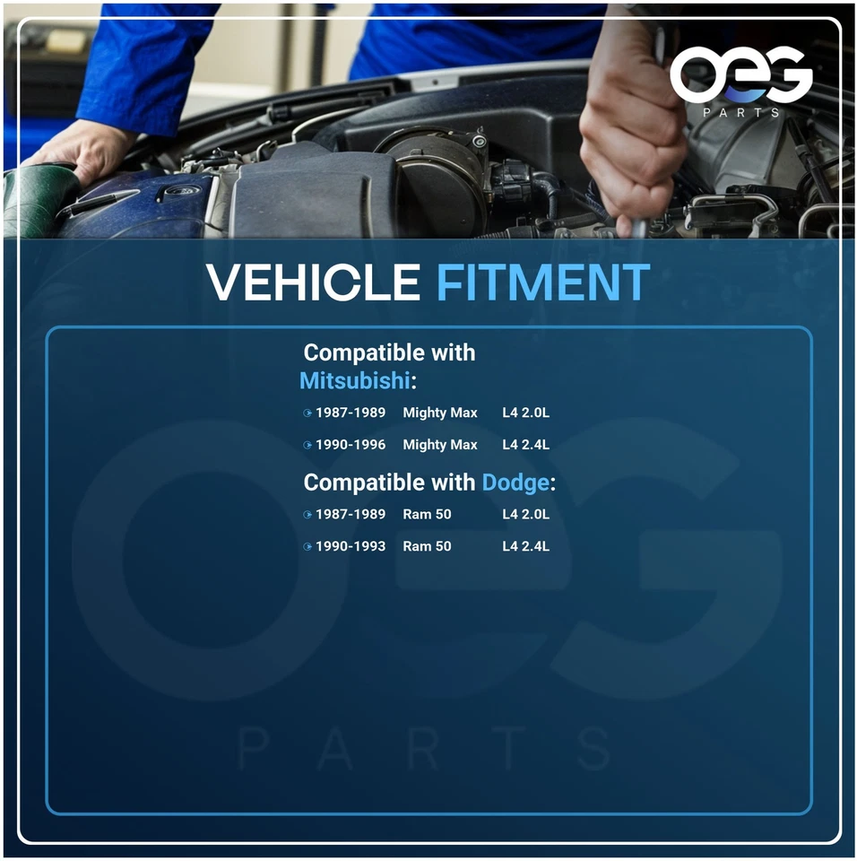 New Alternator For Dodge Ram 50 L4 2.0L 87-89 TA000A15001 90-27-3065 321-1201 - Image 4 of 4