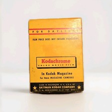 Sealed Box Kodachrome K460 Double 8MM Color Movie Film K-11 Process Exp 1961