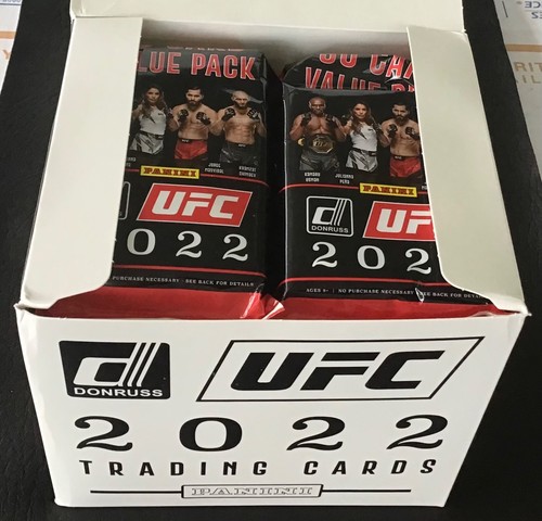 2022 Donruss UFC Debut Edition Trading Cards Fat Pack Box - Foto 3 di 3
