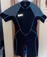 Women's Zifumei Scuba Diving Shorty Full 3 mm Neoprene Wetsuit Size Xxl