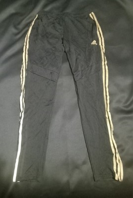 Adidas Track Pants Men s Medium Black Athletic Joggers 3 Stripe Athletic Pants