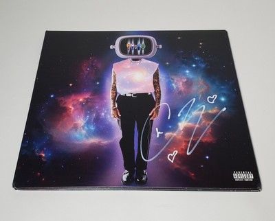 Chris Brown Signed Autographed 11:11 Album Vinyl Ultimate Tour