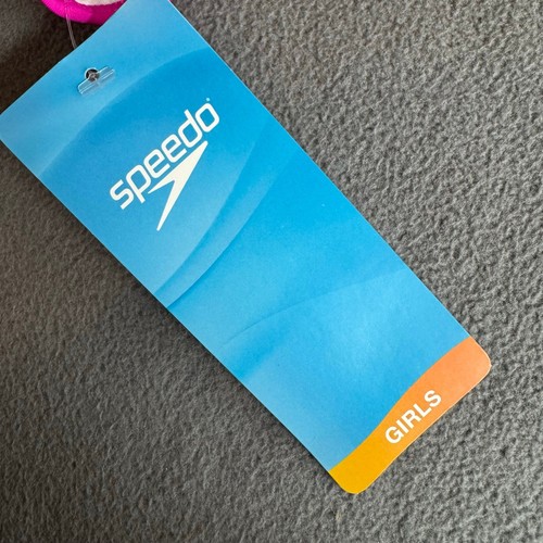 Speedo Racerback Tankini 2 Piece Swim Suit Girls 16 Pink Orange 7776804 - Picture 13 of 14