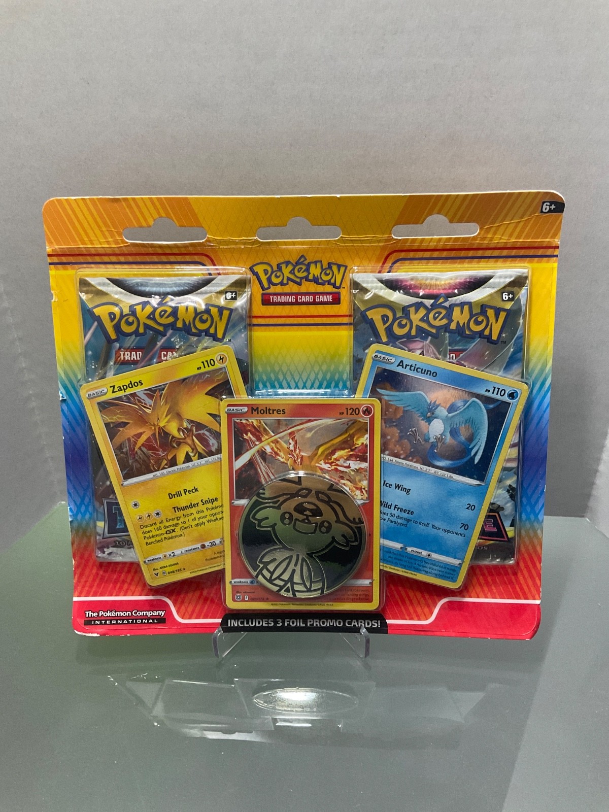Pokemon Articuno, Zapdos, Moltres 2 Pack Blister Pack