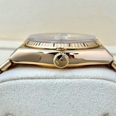 Rolex Day-Date Oysterquartz 36 Pinball Dial 18K Yellow Gold