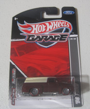 Hot Wheels 2010 Garage Series '56 Ford F-100 Panel Truck #4/20 Real Riders 1956