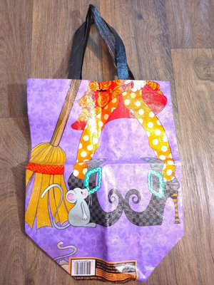 Unbranded Mouse and Witch ''happy sack'' 19.5x7.5x17.5 inches
