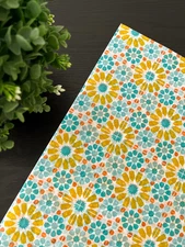 GEO BOUQUET Design Tissue Paper Sheets Choose Size & Package Amount