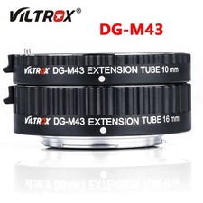 Viltrox DG-M43 Auto Focus Macro Extension Tube Lens Adapter for M43-mount Camera