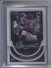 2018 Topps Museum Collection Framed Silver 3/15 Corey Kluber #MFA-CK Auto x0y