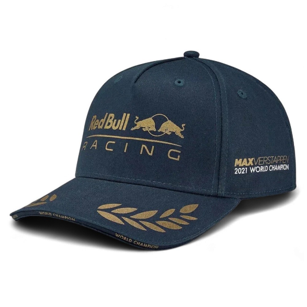 Max Verstappen Red Bull Racing 2021 World Champion Cap - FIRST 