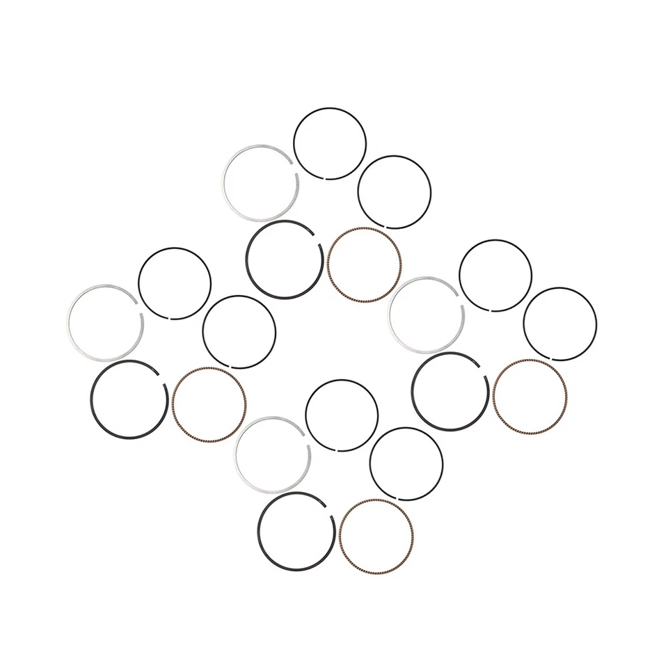 4x Piston Rings Kit STD 65MM For Honda CB600F Hornet CBF600S CBR600F2 CBR600F3 - Imagem 4 de 4