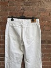 Lafayette 148 New York Women’s Carpenter Jeans, Sz 31, White 100% Cotton, USA — photo 6