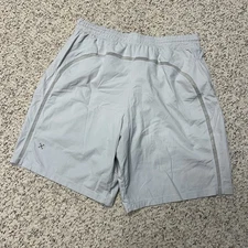 Lululemon Lined Pace Breaker Men’s 9” Shorts Grey Active Yoga Running Approx L