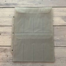 Creative Memories Sticker Sheet Protector Pages Studio W/ Flap Set Of 6