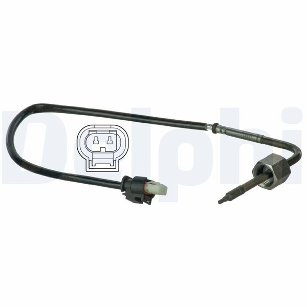 Vor RußPartikelfilter Delphi TS30053 Sensor, Abgastemperatur FüR MERCEDES-BENZ-image
