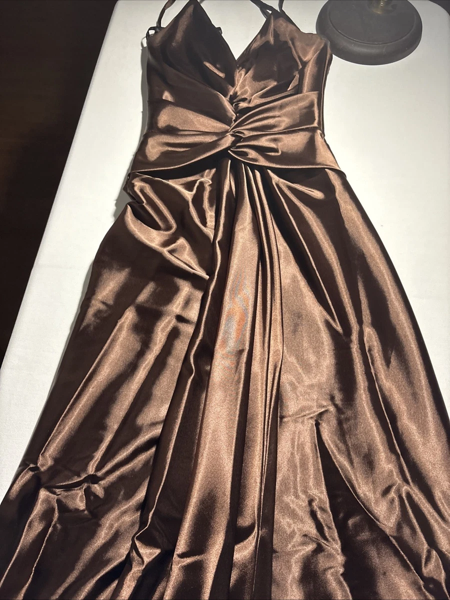 formal long sleeve long dress Floor Length Deep V Neck Wholesale Formal Dresses