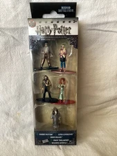 Nano Metalfigs HARRY POTTER 5 Pack Set B Figures Jada Toys Luna, Sirius & Myrtle