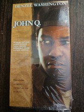 John Q VHS 2002 Video Denzel Washington Robert Duvall Ray Liotta James Woods